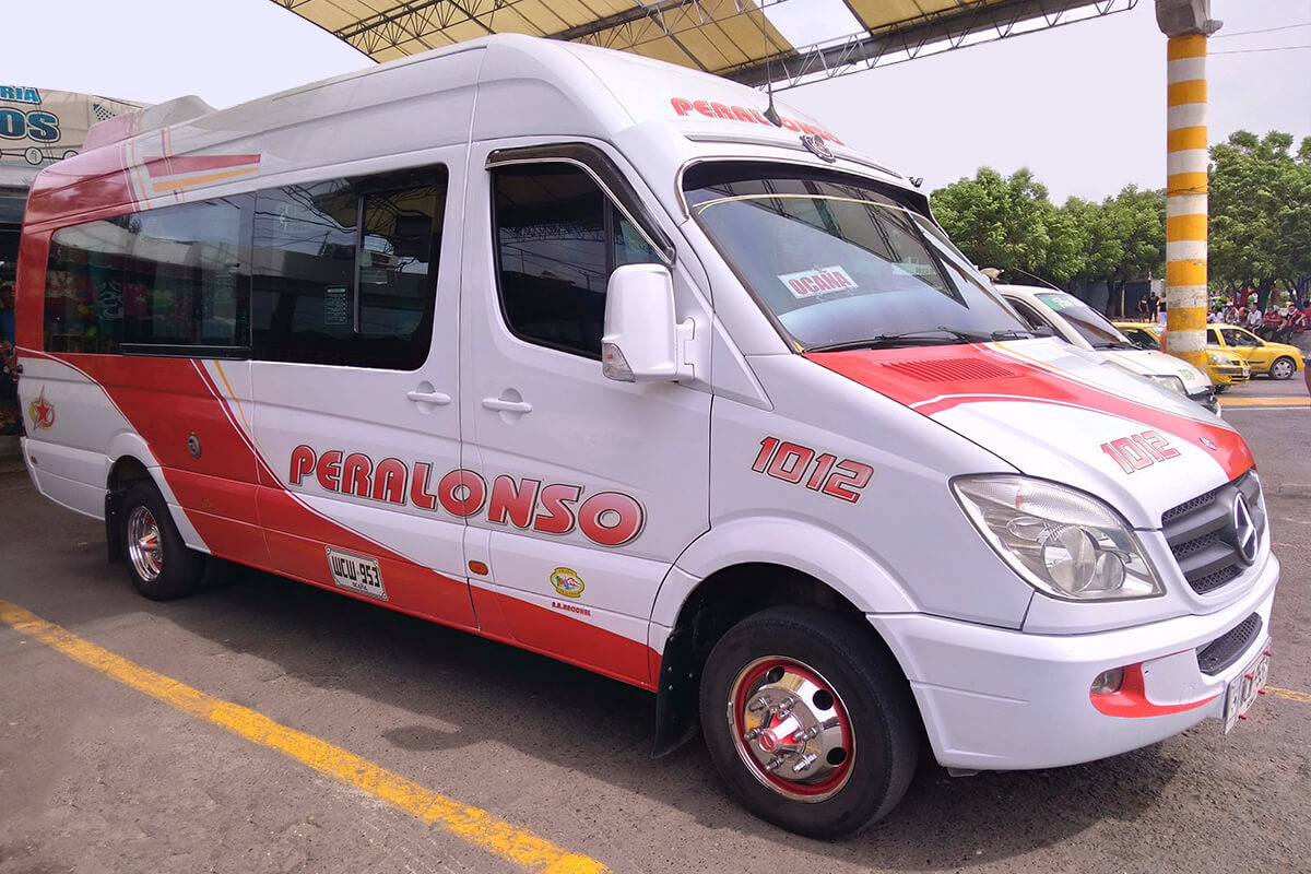 vans peralonso pasajes tibu ocaña